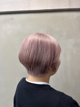 ファビ 渋谷(Fab) くびれヘア/暗めカラー/アプリコットオレンジ/縮毛矯正