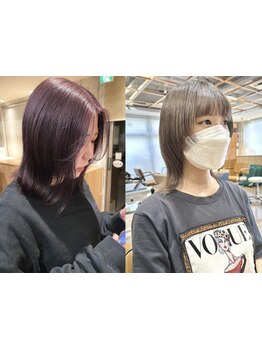 お客様に寄り添ったカウンセリング！なりたいイメージや髪質に合わせてスタイルをご提案♪