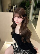 ヴェイナゴヤ(VEYY. nagoya) チョコレートカラー/韓国ヘア/レイヤーカット/ブリーチなし/前髪