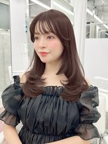 フォンズ(FONS)&nbsp;チョコブラウン　ショコラブラウン　レイヤーカット