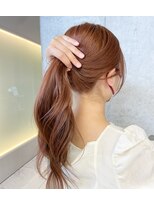 ヘアーエバリーズ(hair Everies) Orange beige