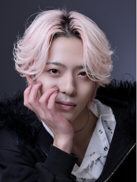 リップス レイ ギンザ(LIPPS Ray GINZA) ハイトーンピンクセンターパート