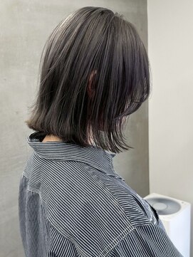 アンバー(UMBER) 京都西院/グレージュカラー ブリーチ 髪質改善 ダブルカラー