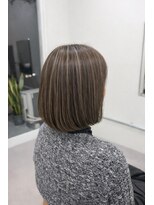 ユレル(yureru) ボブ+ハイライト