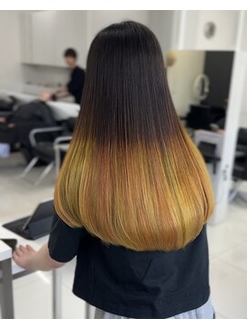 アライブ ハラジュク(ALIVE harajuku) グラデーションカラーバレイヤージュインナーカラー　ryota