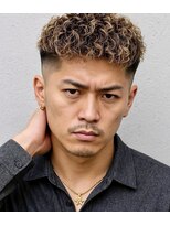 バーバーショップテト(barber shop tete)&nbsp;EASY PUNK(イージーパンク) / パーマショート / メンズカット