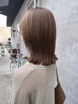 エン(en,)&nbsp;切りっぱなし肩上結べるボブ