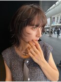 顔まわりレイヤーで魅せる抜け感ボブ