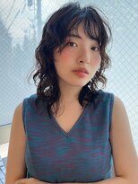 クラン エン バイ ヘッドライト 二子玉川店(clan en. by HEADLIGHT) 二子玉川/ミディアムレイヤー/ウェーブパーマ