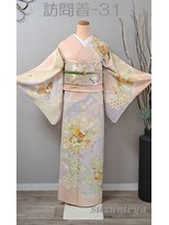 きものサロン すずめ屋&nbsp;レンタル番号　訪問着－31　花菱