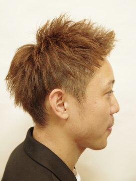 ヒロギンザ 田町店(HIRO GINZA) ツーブロックソフトモヒカン 田町/三田/理容室/床屋