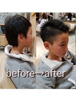 アナザースカイ (another sky)&nbsp;キッズ×刈り上げベリーショート