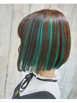 トムキャット(TOM CAT) ターコイズグリーンdeチョコミントインナーカラー