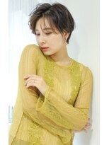 クラン(Chlan)&nbsp;マニッシュショート×フレーミングカラー