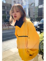 レトン 銀座(leton)&nbsp;ビタミンカラー/ワンレンボブ/くびれヘア/テラコッタ/オン眉