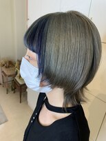 ワークスヘアー(WORKS HAIR)&nbsp;ウルフ×デザインカラー