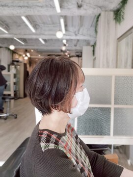 プレジール (Plaisir) フェイスフレーミング+白髪染め 30代40代50代60代 ショート