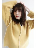 ブゾン(buZon)&nbsp;【buZonブゾン】顔周りレイヤーミディアムヘア