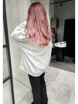 アコ(Aco) ★バイオレットピンク×エアタッチバレイヤージュ★