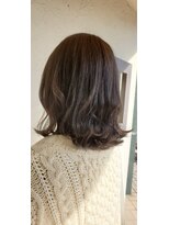 リュクスフォーヘアー アヴェダ(LUXE for hair AVEDA) ミディアムレイヤー×シルキーベージュ