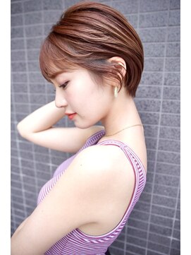 グランアージュ 船橋南口店(grandage) 丸み/マッシュショート/くびれ/ピンクベージュ[船橋]