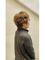 ハルキ ミナト ジャパン オオサカ(HARUKI MINATO japan OSAKA)&nbsp;40代50代小顔似合わせカットくびレイヤーエモージュ大人可愛い