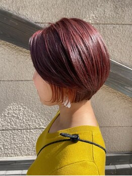 スイ(sui)の写真/【隼人】初めてのショートもお任せ◎なりたいイメージを共有し、カタチにしてくれるサロン《sui》