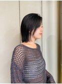 ミディアムボブスタイル