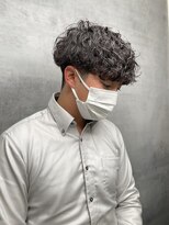 ネクスト 静岡店(NEXT)&nbsp;MEN'S HAIR/ダークアッシュ/ニュアンスパーマ/韓国マッシュ