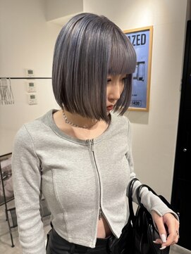 サンデイズド(SUNDAZED) 透明感☆ラベンダーカラー/ボブ