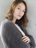 メロン 恵比寿(MERON)&nbsp;【奥村】大人ボブ×外ハネウェーブ×アッシュベージュ3［ボブ］