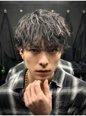 マッシュツイストスパイラルスパイラルパーマ波巻きパーマ