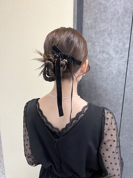 ミラ(Mila) 人気スタイル＊個性派カチモリアレンジ/お呼ばれ.パーティーヘア