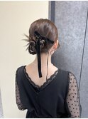 人気スタイル*個性派カチモリアレンジ/お呼ばれ.パーティーヘア