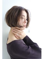 外ハネボブミニボブ/大人ボブ/ゆるパーマ/20代30代40代