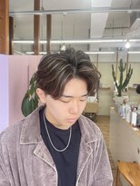 ハニー(HONEY)&nbsp;メンズハイライト/パーマハイライト/岡崎メンズハイライト