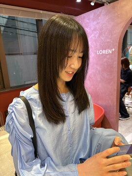 ローレンジウ(LOREN JU) 名駅/名古屋駅/学割U24/レイヤーカット/オージュア/ダブルカラー