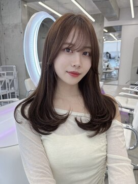 アイシー 表参道(ICY) 上品可愛い◇韓国くびれヘアショコラグレージュ