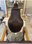 髪質改善×美髪×アッシュブラウン
