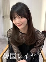 アミー 池袋(Ammy) 韓国レイヤー/レイヤーカット/顔周りカット/顔周りレイヤー