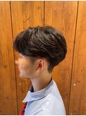 フェザーパーマ 毛流れパーマ 