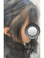 ヘアーデザイン シーベル(HAIR DESIGN SEA BELLE) 顔周りストレートパーマ