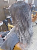 シルバーグラデーション♪