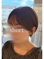 フレイムス ヘアアンドリラックス 東川口店(Frames hair&relax)&nbsp;耳掛けおしゃれショート