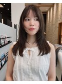 レイヤーカット*フェイスレイヤー*顔周り*前髪カット*髪質改善