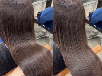 髪質改善専門店 アミーベルエクラ(AMI a BELLE Eclat)の写真/【髪質改善専門店】20年以上前から髪質改善に特化した独自のエステ技術で広島トップレベルのツヤ髪へ☆