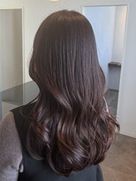 イース シー(ece.sie)&nbsp;ロングローレイヤー×ラベンダーブラウン