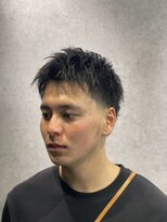 フジヤマバーバーショップ アジト(FUJIYAMA BARBER SHOP ajito)&nbsp;スパイキーショート　テーパーフェード