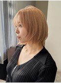 ボブレイヤー/ハイトーンベージュ