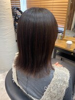 ヘアリゾート粋 トゥジュ 池袋東口店(tujuh) 透明感ブラウン/ミディアム/レイヤーカット